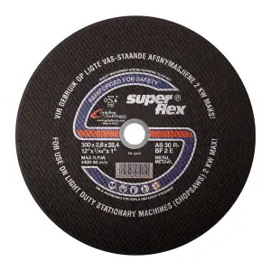 Superflex Cutting Disc Flat Steel 300X2.8Mm image