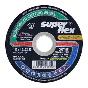 Superflex Cutting Disc Multi Purpose 115X1.0Mm image