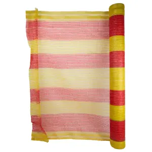 Barrier Net Yellow/Orange Woven Safety 1M X 50M image