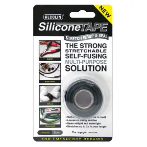 Alcolin Silicone Tape 3M Black image