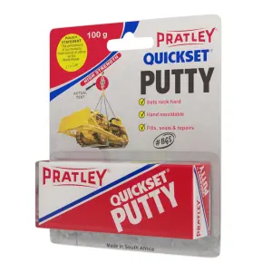 Pratley Quickset Putty 100G Per Pack New Packaging image