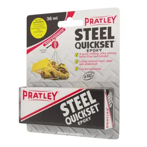 Pratley Quickset Steel 36Ml Per Pack New Package image