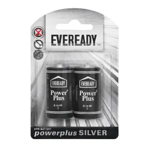 Eveready Battery R14Pp C Cell 2 Pack image