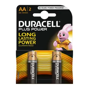 Duracell Battery Plus Aa 2Pk image
