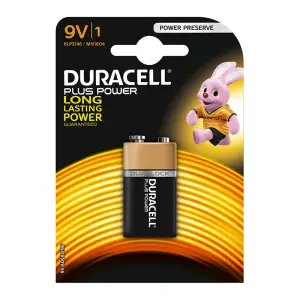 Duracell Battery Plus 9V 1 Pk image