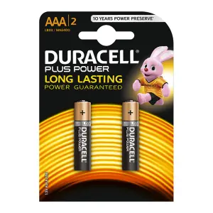 Duracell Battery Plus Aaa 2 Pk image