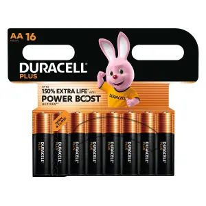 Duracell Battery Plus Aa 16 Pk image