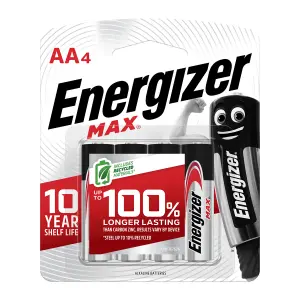 Energizer Max Aa - 4 Pack image