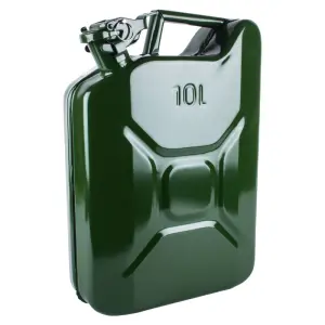 Kaufmann Jerry Can Metal Petrol Grn 10L image