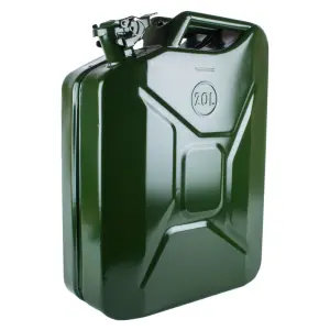 Kaufmann Jerry Can Metal Petrol Grn 20L image