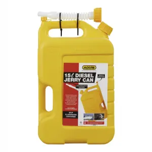 Addis Jerry Can Plastic Diesel 15L image