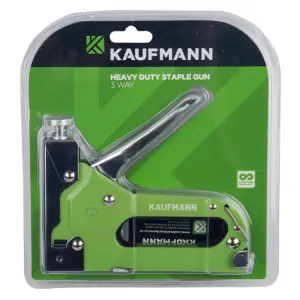 Kaufmann Heavy Duty Staple Gun With 3 Way Function image