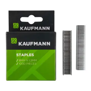 Kaufmann H/Duty Staples 8Mmx1000 P/Pack image