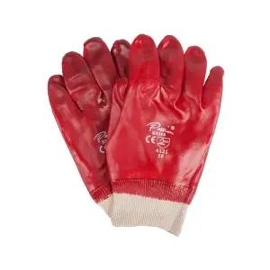Kaufmann Glove Pvc+Knitted Wrist 120 Bulk image
