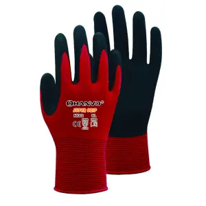 Kaufmann Hanvo Glove Super Grip Nitrile Hi-Viz Yel image
