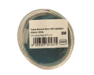 Cable Ripcord Clear 100M 0.5Mm image