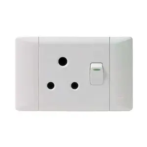 Cbi Plug Switch Horizontal 2X4 White image