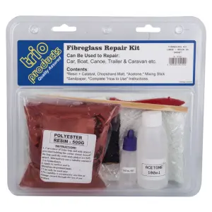 Trio Fibreglass Repair Kit Large image