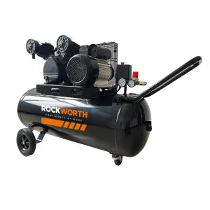 Rockworth 100L 3Hp Belt Air Compressor 220V (Aia) image