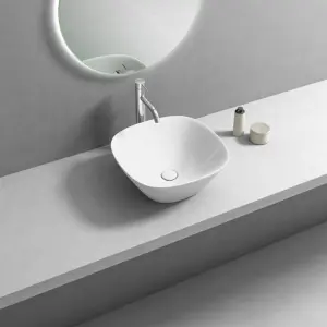 Basin Free Standing Pisces 0T/H Sq 410X410X160Mm image