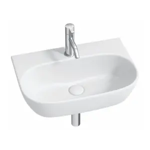 Basin Wall Hang Scorpio 1T/H 470X320X140Mm image