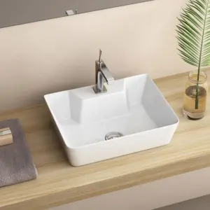 Basin Free Standing York 1T/H Sq 400X305X115Mm image