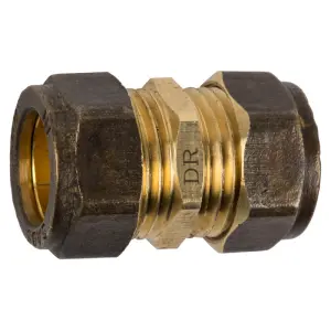 Compression Brass Coupler Cxc 15Mm Sabs image