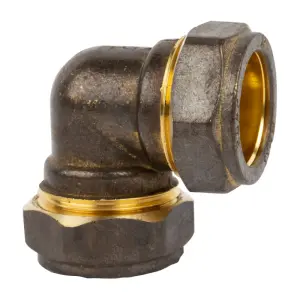 Compression Brass Elbow 90D Cxc 22Mm Sabs image