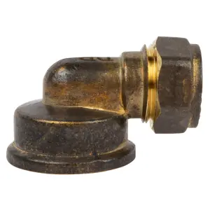 Compression Brass Elbow 90D Cxfi 15Mmx3/4 Sabs image