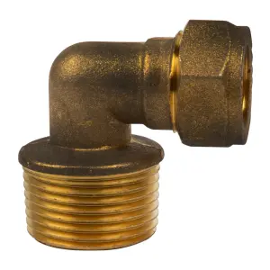 Compression Brass Elbow 90D Cxmi 15Mmx3/4 Sabs image