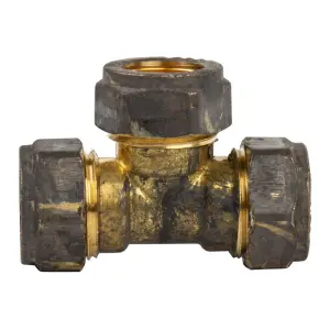 Compression Brass Tee Cxcxc 15Mm Sabs image
