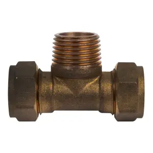 Compression Brass Tee Cxcxmi 22Mmx3/4 Sabs image