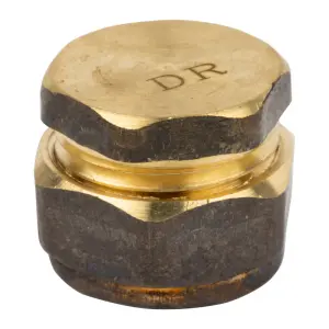 Compression Brass End Cap 15Mm Sabs image