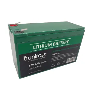 Uniross Battery Lithium Heavy Duty 12V 7Amp Hr image