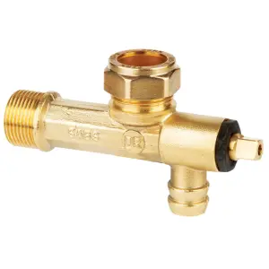 Advanced Valve Geyser Drain Cock Male Dual Port image