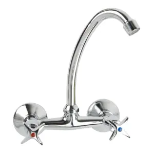 Tap Cross Import Sink Mixer Wall Type image