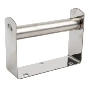 Toilet Roll Holder Stainless Steel Tube Insert image