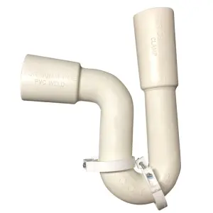 Trap White P 32X40Mm (50Mm Pvc Out) image