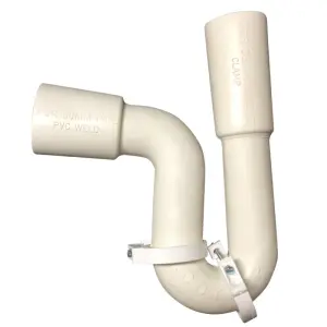 Trap White P 40X40Mm (50Mm Pvc Out) image