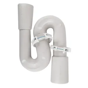 Trap White S 40X40Mm (50Mm Pvc Out) image