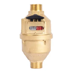 Water Meter 22Mm Piston Type Brass image