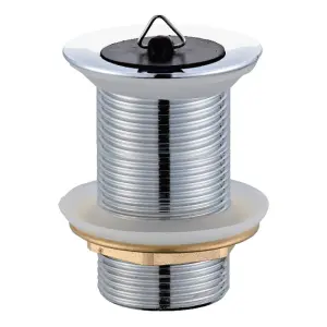 Pulse Waste Basin Brass Unslotted Cp 32Mm image