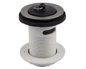 Waste Basin Slotted Pvc 32Mm - Packed image