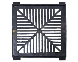 Grate & Frame Square Dish 450X450 L/D image