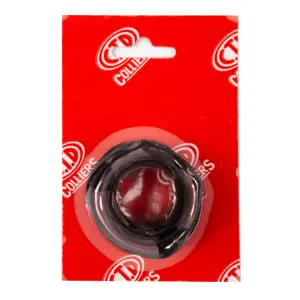 Flush Pipe Connector Rubber Cone Blk 1Pk Prep image