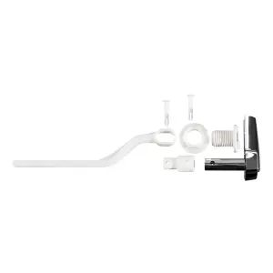 Wirquin Cistern Handle And Lever Arm Kit - Cp image