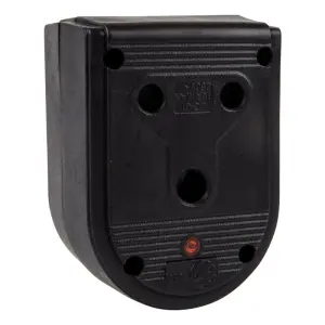 Nexus Janus Coupler Dbl Rubber 16A Black image