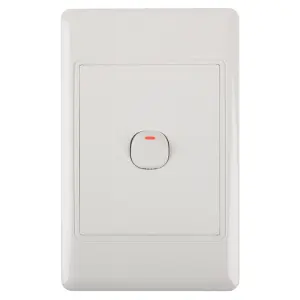 Nexus Light Switch With Cover 16Amp 4X2 1Way 1L image