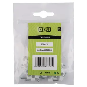 Nexus Cable Saddle Round 5Mm 20 image