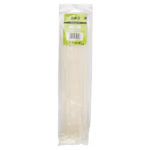 Nexus Cable Ties T50L 4.6Mmx400Mm White 100 Pack image
